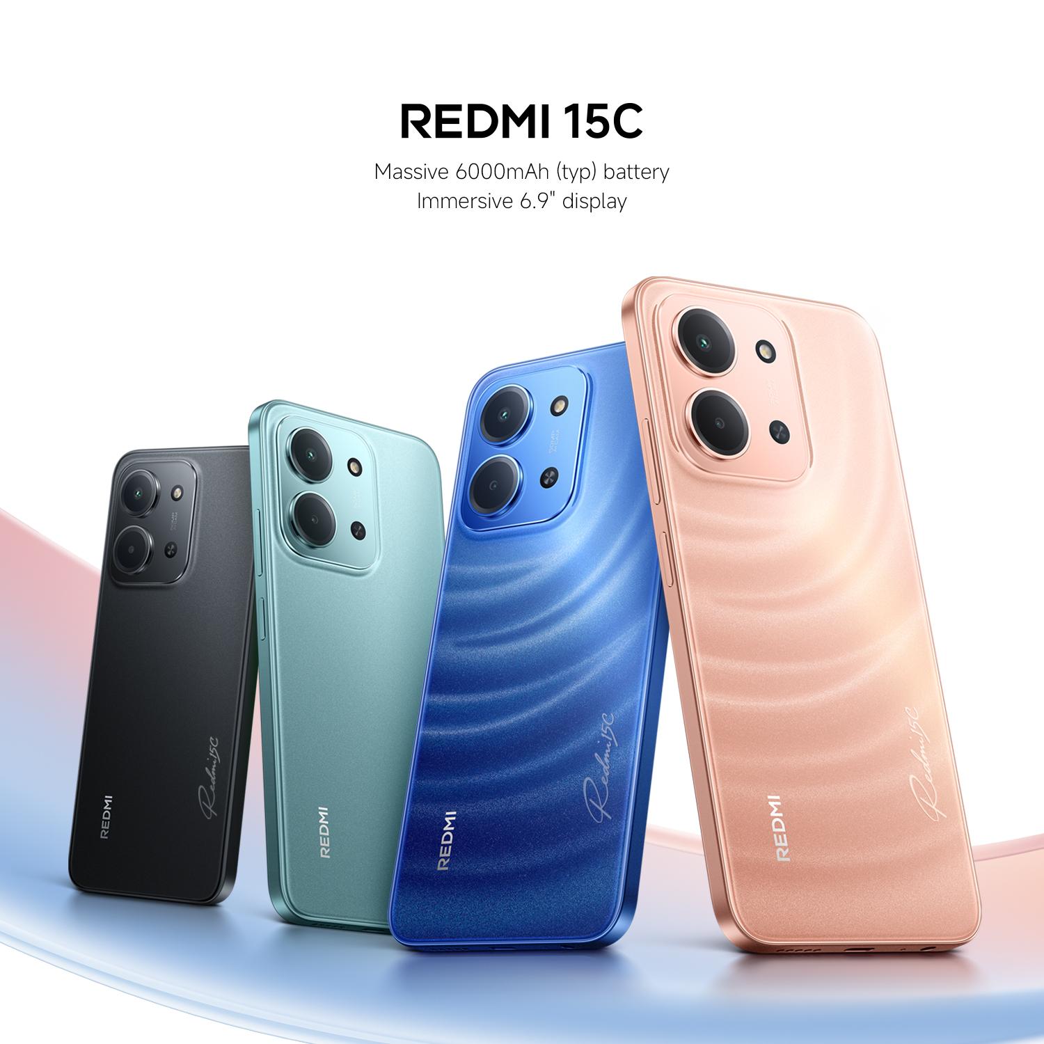 Redmi 15C Dual SIM Midnight Black 4GB RAM 256GB 4G - Image 7