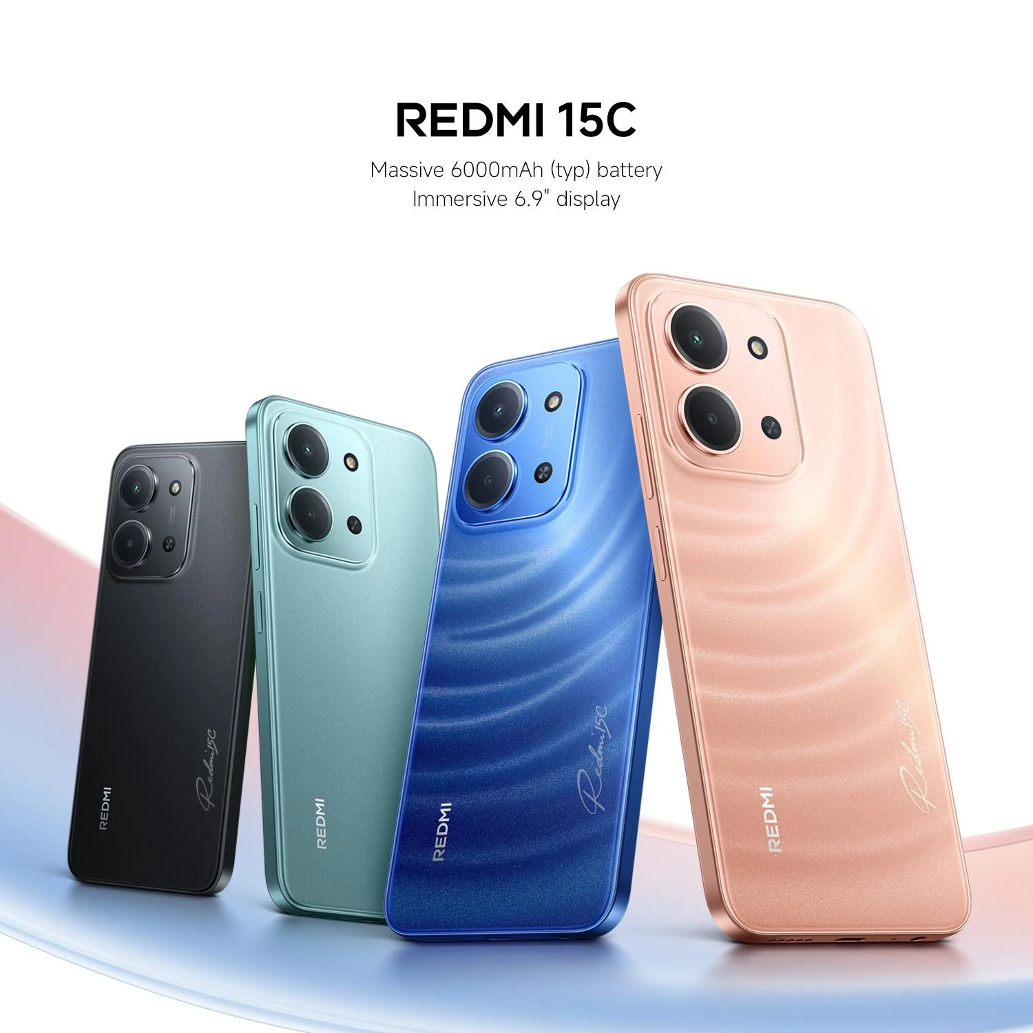 Redmi 15C Dual SIM Midnight Black 8GB RAM 256GB 4G - Image 8