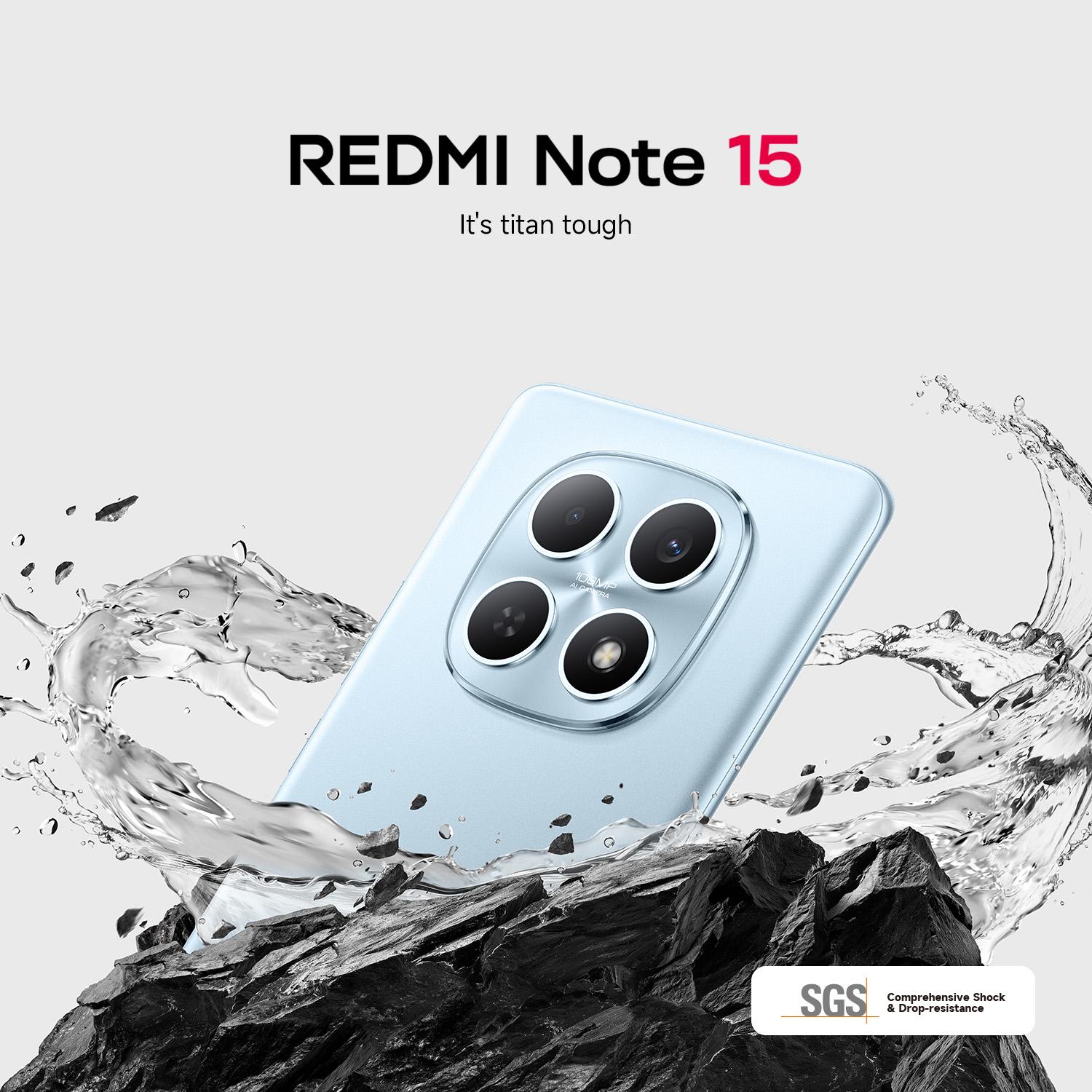 Redmi Note 15 Black 6G RAM 128GB - Image 3