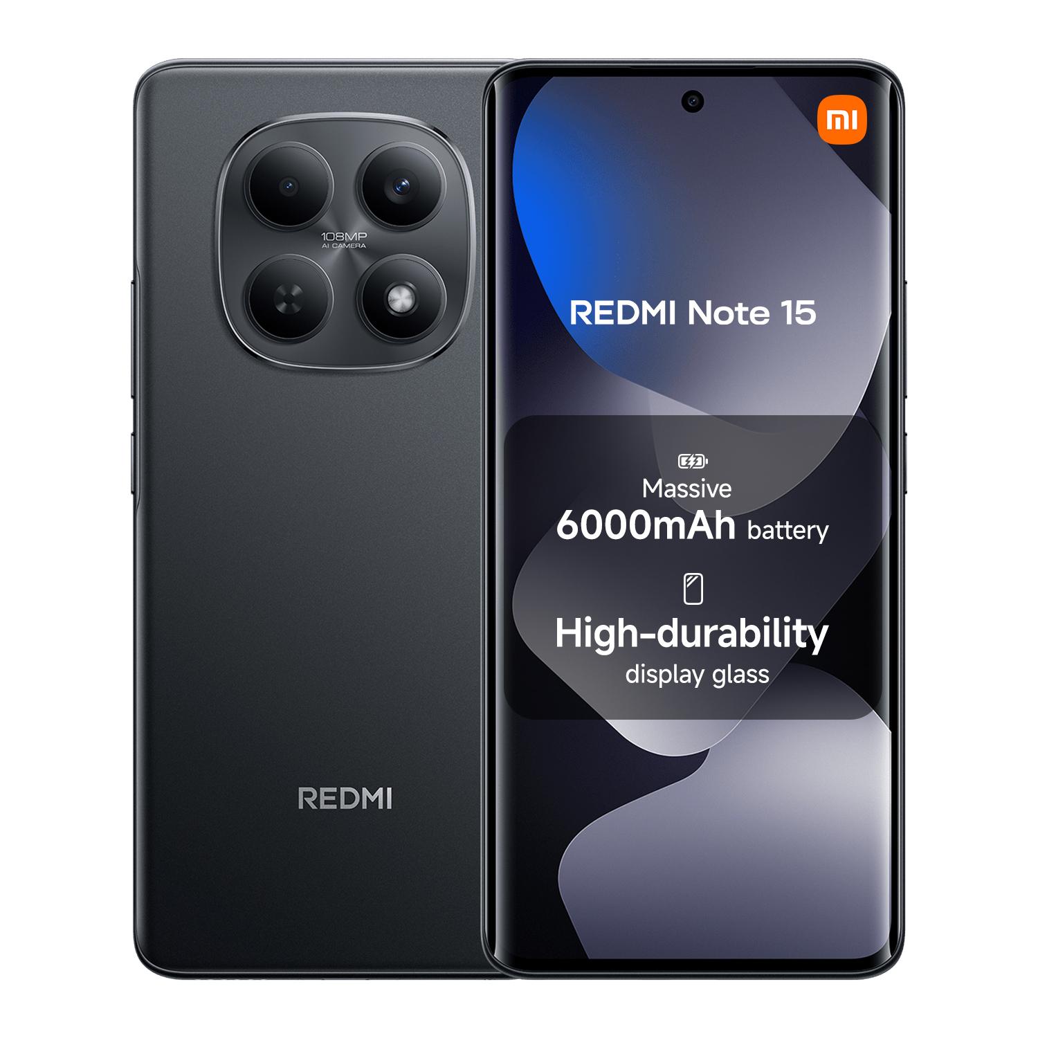 Redmi Note 15 Black 6G RAM 128GB