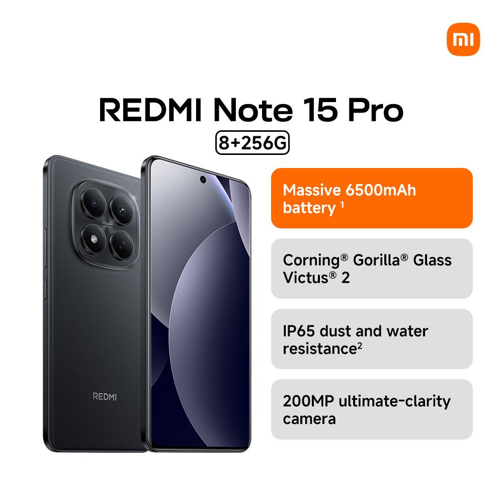 Redmi Note 15 Pro Black 8GB RAM 256GB